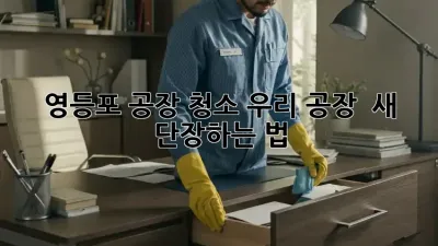 영등포 공장 청소🧹, 우리 공장 ✨ 새 단장하는 법!