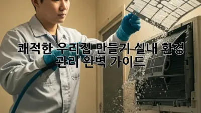쾌적한 우리집 만들기: 실내 환경 관리 완벽 가이드